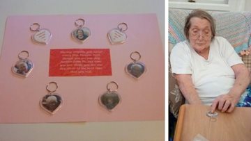 Residents at Duffield care home send token to loved ones